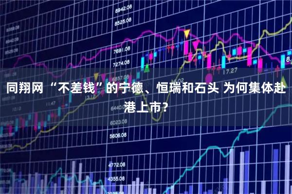 同翔网 “不差钱”的宁德、恒瑞和石头 为何集体赴港上市？
