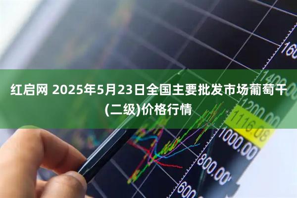 红启网 2025年5月23日全国主要批发市场葡萄干(二级)价格行情